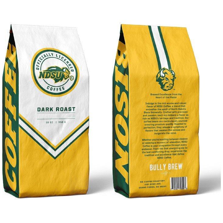 ND Coffee Roastery Bully Brew NDSU Bison Blend Beans Coffee - ND Coffee Roastery