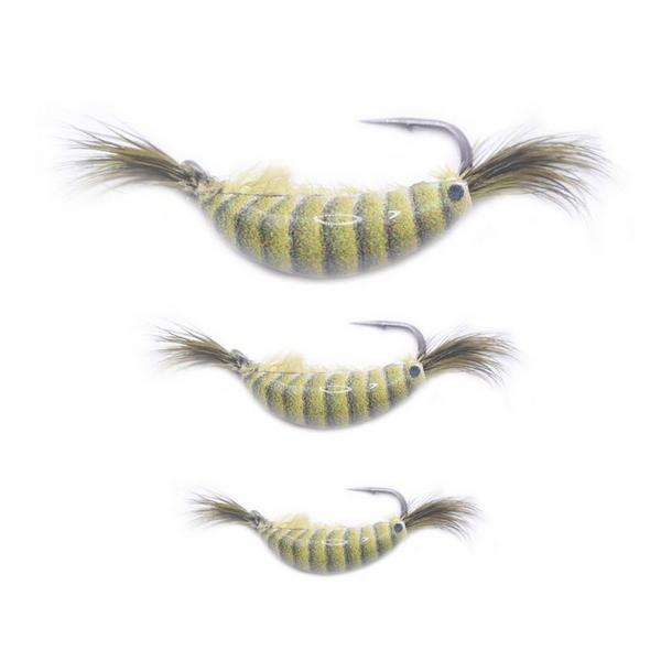 KENDERS Tungsten Glow Natural Shrimp Jig