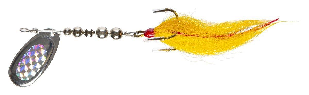 Yellow Silver - Scheels Outfitters Pike Bucktail