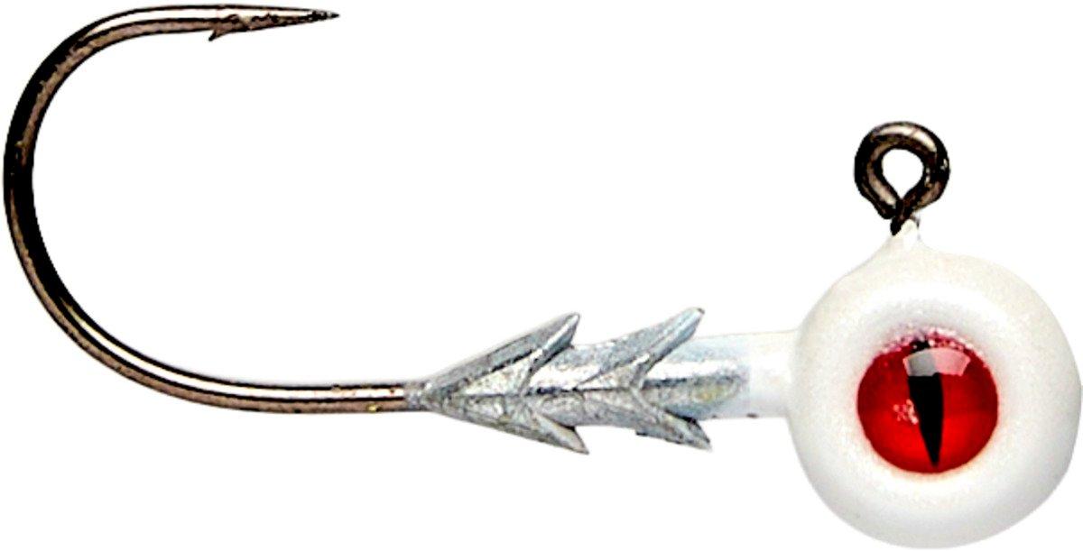 White - Scheels Outfitters Round Tungsten Jighead