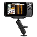 RAM Drill-Down Double Ball Mount for Humminbird Helix 7 - Thumbnail 1 of 2