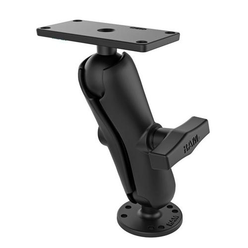 RAM Drill-Down Double Ball Mount for Humminbird Helix 7 - Primary Image