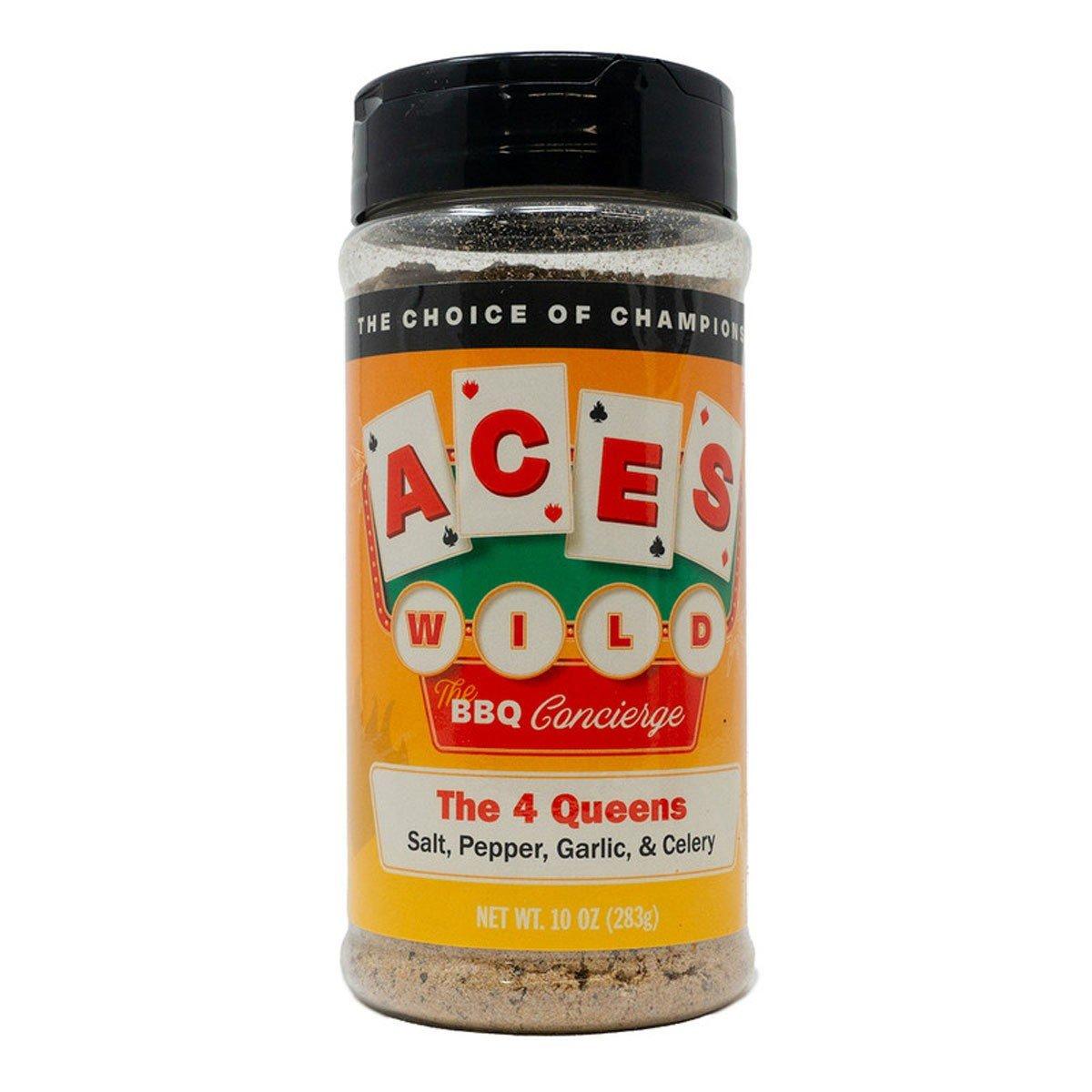 Aces Wild 4 Queens AP Rub - Aces Wild