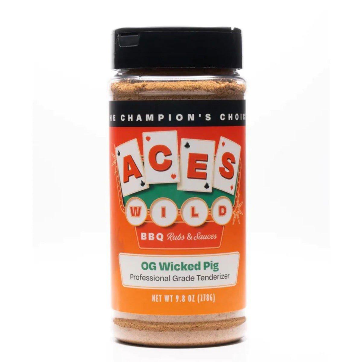 Odh Distributing Aces Wild BBQ OG Wicked Pig Rub - Odh Distributing
