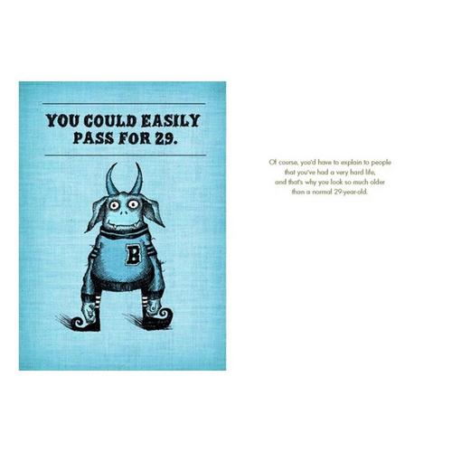 Bald Guy Greetings Easily Pass for 29 Card - Primary Image