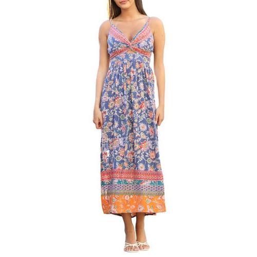 Women's Angie Keyhole Twist Maxi Dress - Primary Image