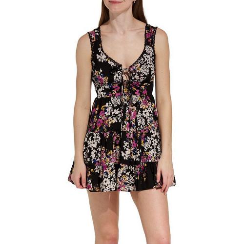 Women's Angie Tie Front SleevelessDress  Dress - Primary Image