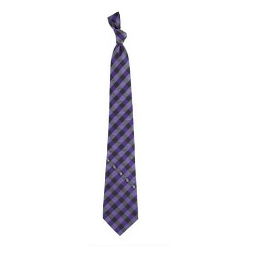 Eagles Wings Colorado Rockies Check Tie - Primary Image