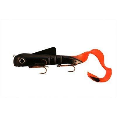 8063::Black/Orange - Musky Innovations Regular Magnum Bull Dawg