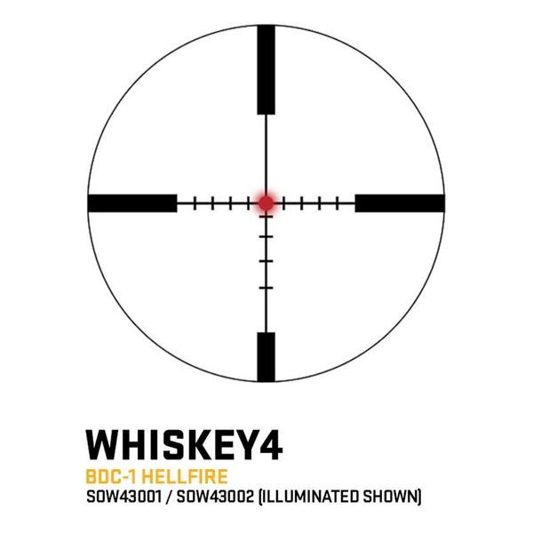 SIG SAUER Whiskey4 3-12x44mm Riflescope