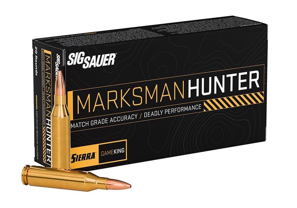 SIG SAUER Marksman Hunter 243 Winchester Rifle Ammunition 20 Round Box