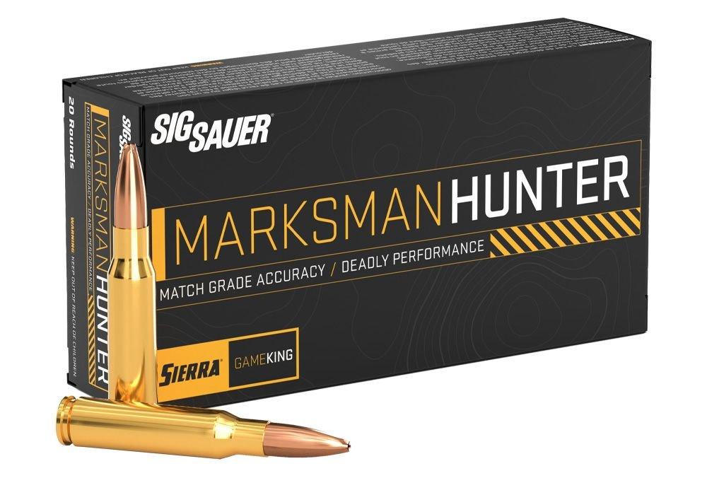 SIG SAUER Marksman Hunter 308 Winchester Rifle Ammunition 20 Round Box