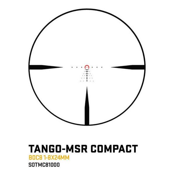 SIG SAUER TANGO-MSR Compact 1-8x24mm Riflescope