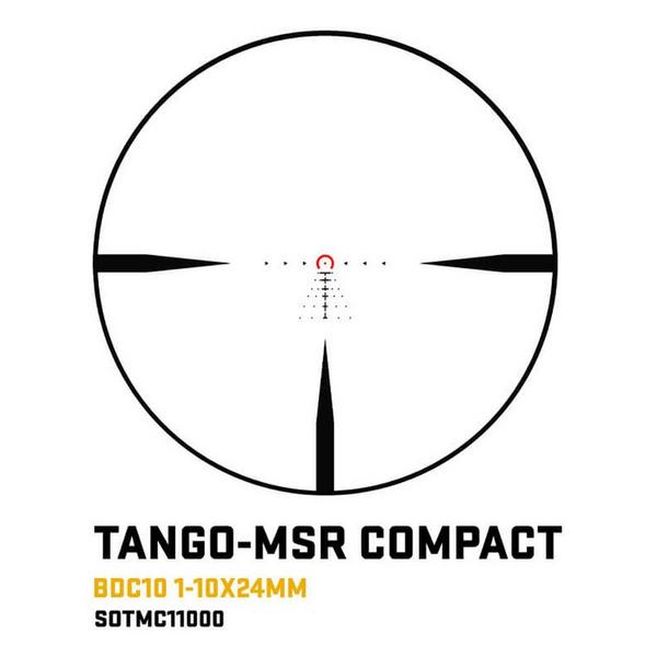 SIG SAUER TANGO-MSR Compact 1-10x24mm Riflescope