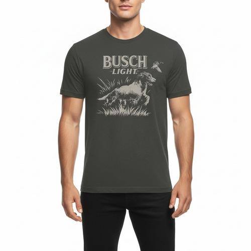 Men's Brew City Busch Light Running Dog T-Shirt - Primary Image