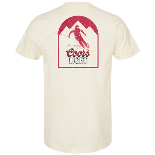 Men's Brew City Coors Light Skiing T-Shirt - Primary Image