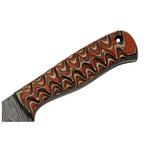 Rite Edge Damascus Steel Tree Ridge Hunter Fixed Blade Knife - Thumbnail 4 of 4