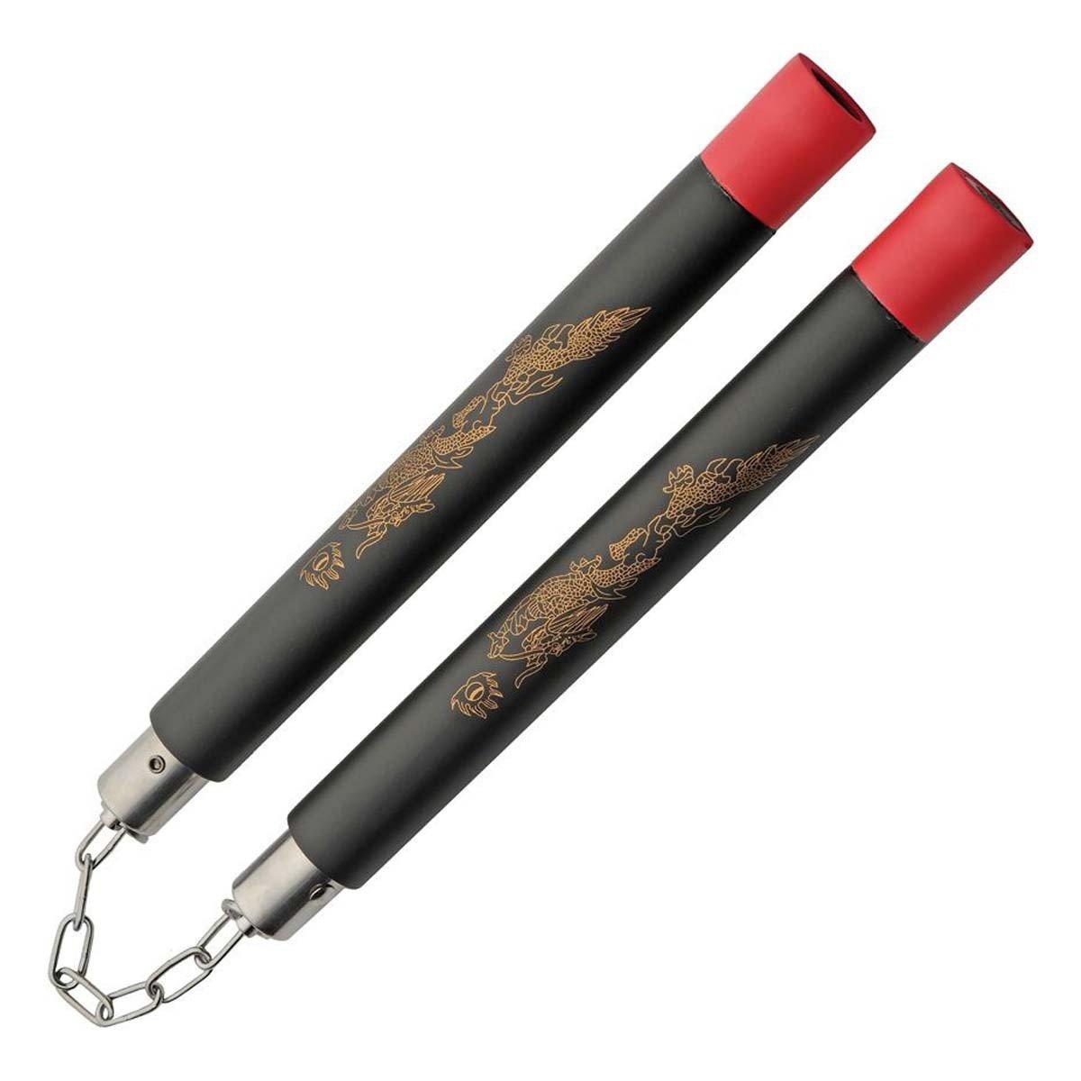 SZCO Supplies Gold Dragon Foam Nunchucks - SZCO Supplies