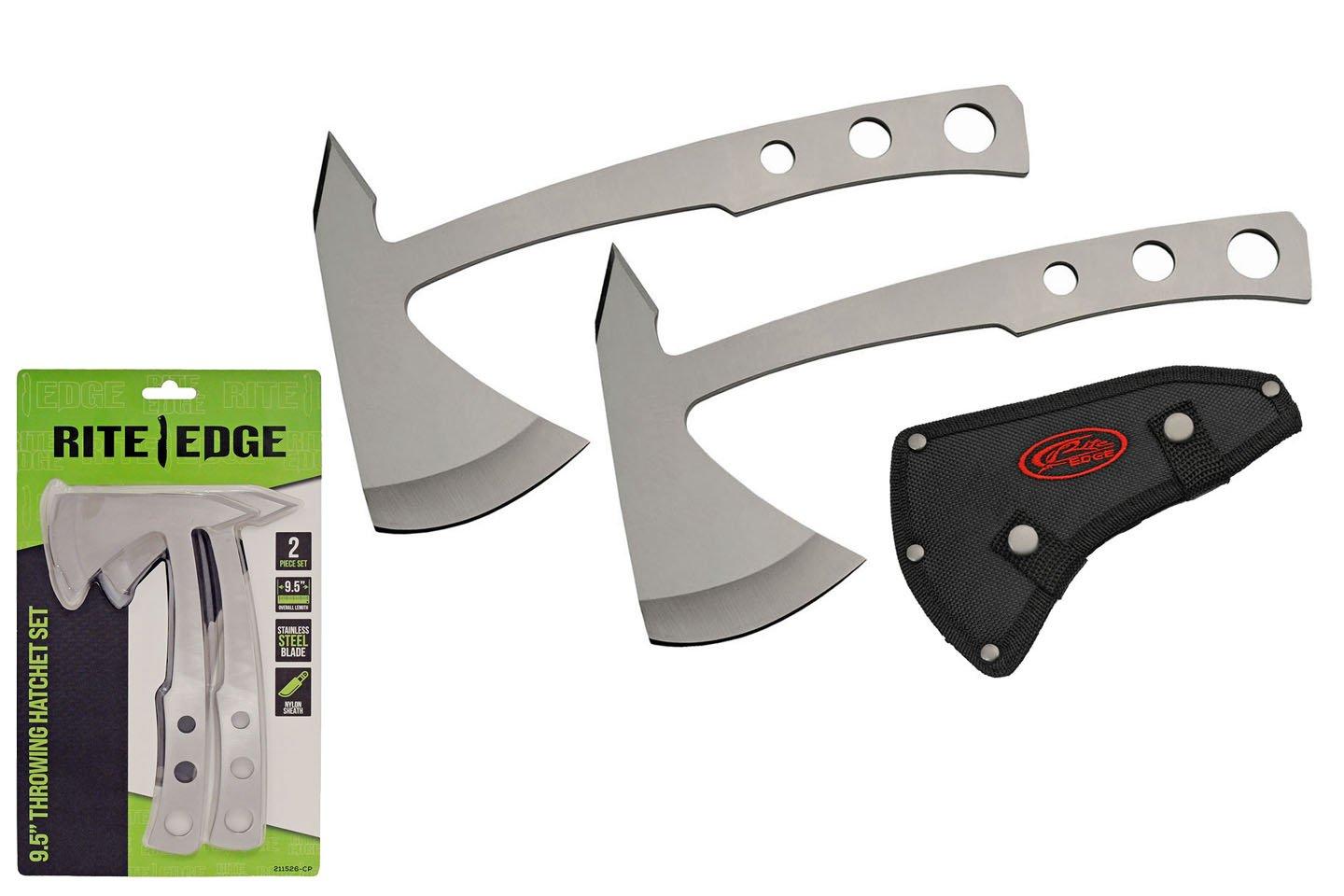 Rite Edge Throwing Hatchet 2 Piece Set - Rite Edge