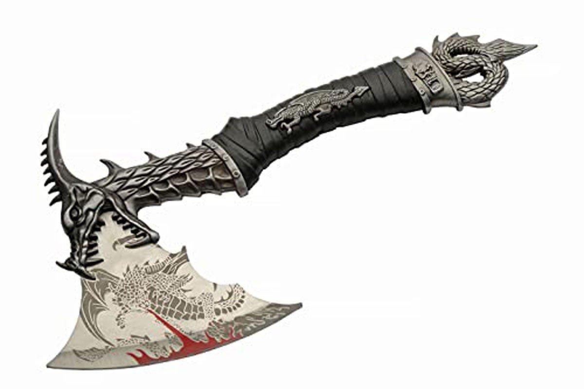 SZCO Supplies SZCO Decorative Fantasy Underworld Dragon Hatchet - SZCO Supplies