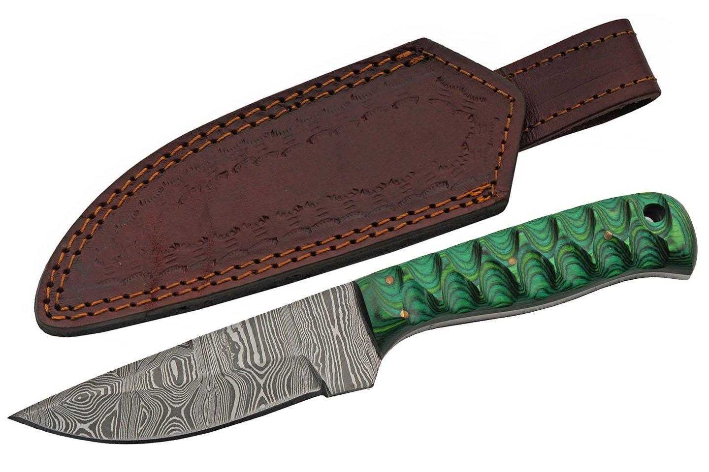 SZCO Emerald Exotic Hunter Fixed Blade Knife - SZCO Supplies