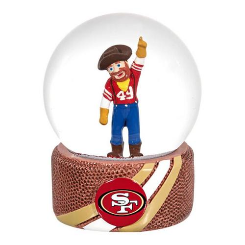 San Francisco 49ers 5" Glass Snow Globe - Primary Image