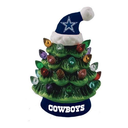 Dallas Cowboys Light Up Ceramic LED Tree - Primary Image
