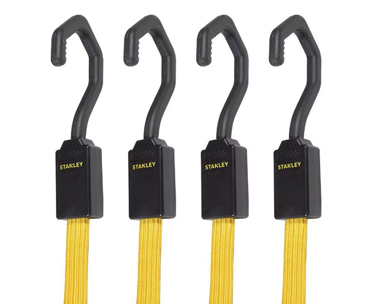 Stanley 24 in Flat Bungee Straps - 4 Pack - Stanley Tools
