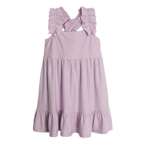 Girls' Mabel + Honey Flower Farm Square Neck Babydoll Dress - Primary Image