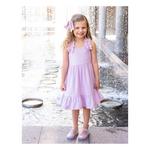 Girls' Mabel + Honey Flower Farm Square Neck Babydoll Dress - Thumbnail 4 of 4