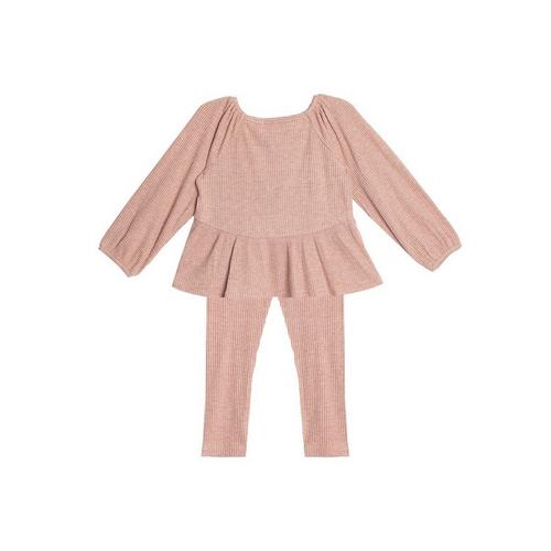 Baby Girls' Mabel + Honey Adore Shirt and Leggings Set - Primary Image