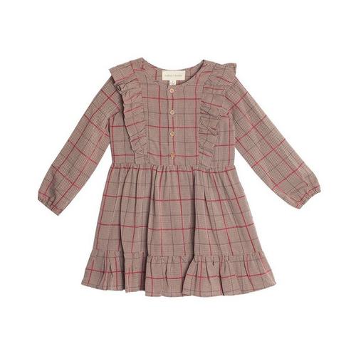 Toddler Girls' Mabel + Honey Hazel Long Sleeve Babydoll Dress - Primary Image
