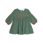 Toddler Girls' Mabel + Honey Bella Long Sleeve Midi Babydoll Dress - Thumbnail 1 of 2