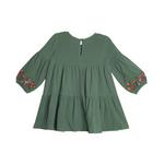 Toddler Girls' Mabel + Honey Bella Long Sleeve Midi Babydoll Dress - Thumbnail 2 of 2