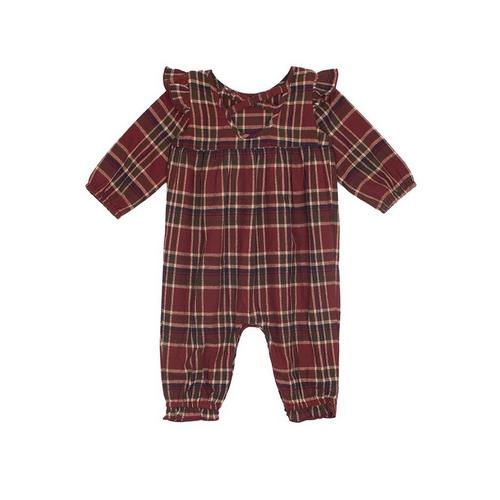 Baby Girls' Mabel + Honey Grace Long Sleeve Romper - Primary Image