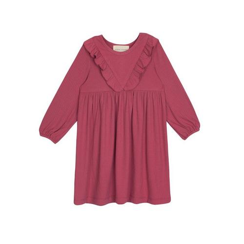 Toddler Girls' Mabel + Honey Camilla Long Sleeve Midi Babydoll Dress - Primary Image