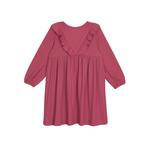 Toddler Girls' Mabel + Honey Camilla Long Sleeve Midi Babydoll Dress - Thumbnail 2 of 2
