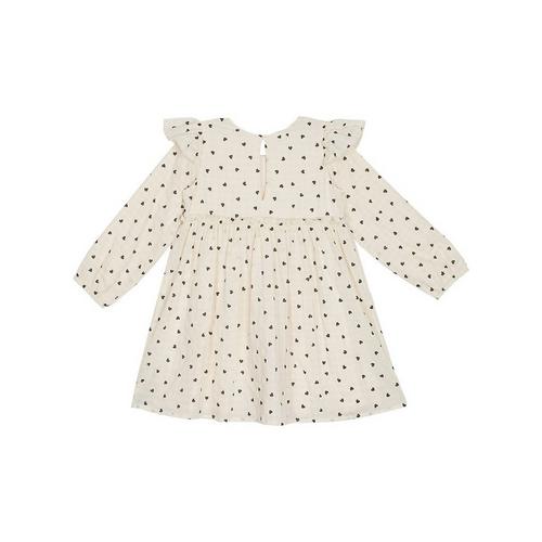 Toddler Girls' Mabel + Honey Lovely Check Long Sleeve Babydoll Dress - Primary Image