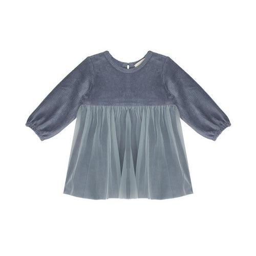 Baby Girls' Mabel + Honey Skylar Long Sleeve Babydoll Dress - Primary Image