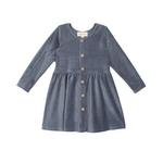 Girls' Mabel + Honey Skylar Long Sleeve Babydoll Dress - Thumbnail 1 of 2