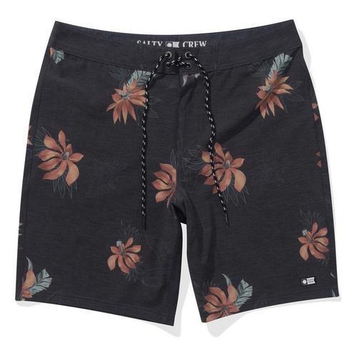 Men's Salty Crew Bloomin Swim Boardshorts - Primary Image