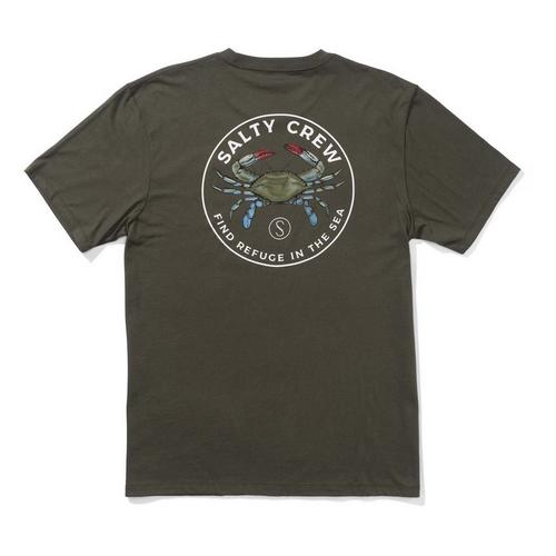 Men's Salty Crew Blue Crabber Premium T-Shirt - Primary Image