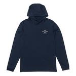 Men's Salty Crew Fish Market Long Sleeve Hooded T-Shirt - Thumbnail 2 of 2