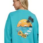Women's Salty Crew Sunset Crewneck Sweatshirt - Thumbnail 4 of 4