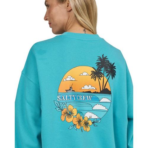 Women's Salty Crew Sunset Crewneck Sweatshirt - Primary Image