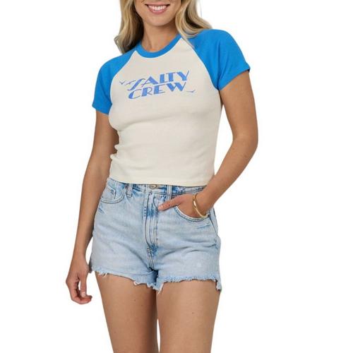 Women's Salty Crew Sailor Delight Raglan T-Shirt - Primary Image