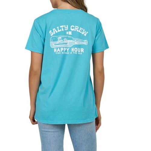 Women's Salty Crew Happy Hour Boyfriend T-Shirt - Primary Image