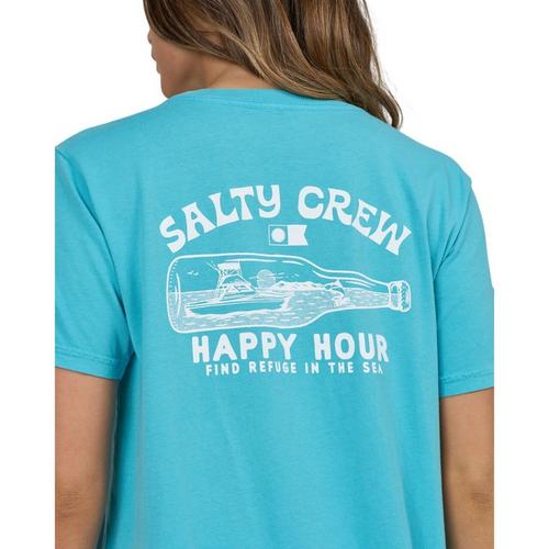 Women's Salty Crew Happy Hour Boyfriend T-Shirt - Primary Image