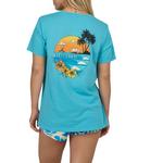 Women's Salty Crew Sunset Boyfriend T-Shirt - Thumbnail 1 of 4