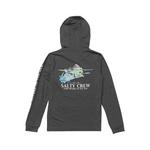 Kids' Salty Crew Surface Long Sleeve Hooded T-Shirt - Thumbnail 1 of 2